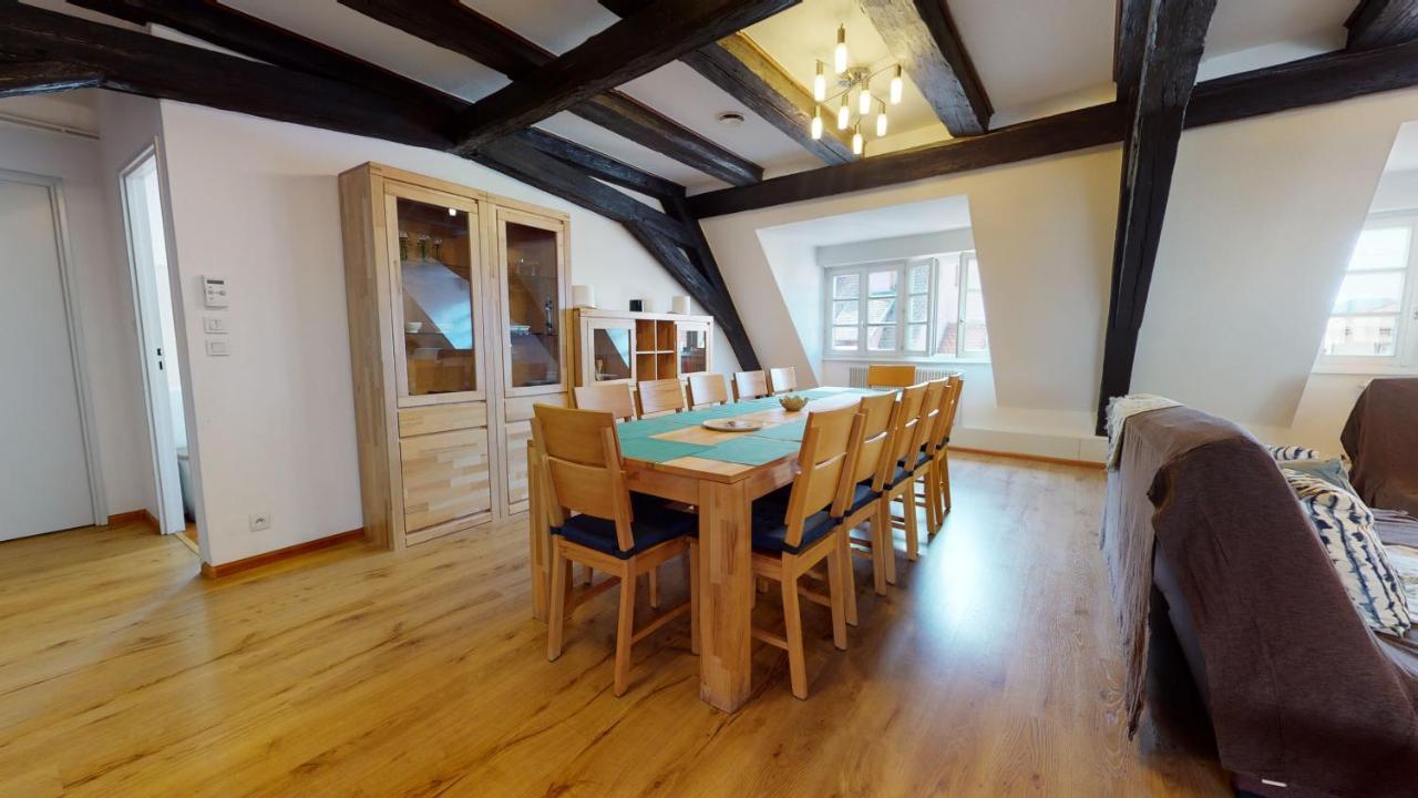 Ferienwohnung Aux Bijoux De Colmar - Le Saphir - 1 Parking Gratuit Exterior foto
