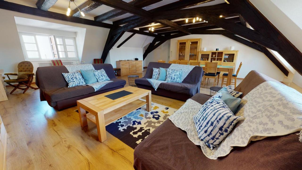 Ferienwohnung Aux Bijoux De Colmar - Le Saphir - 1 Parking Gratuit Exterior foto